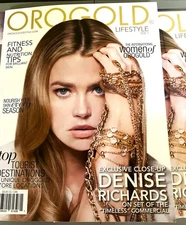 OROGOLD LIFESTYLE MAGAZINE VOL 1 - DENISE RICHARDS COVER