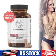 Happy Mammoth Hormone Harmony Natural Hormonal Support for Women 72 Capsules