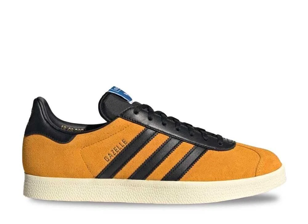 Adidas Originals Gazelle Team College G Core nero panna bianco mai usate