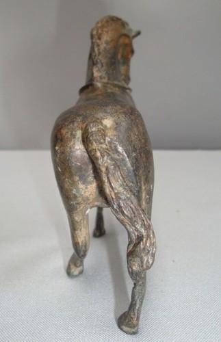 Statua Cavallo Natura Stile Art Deco Stile Art Nouveau Bronzo massiccio Firmato - Imagen 5 de 5