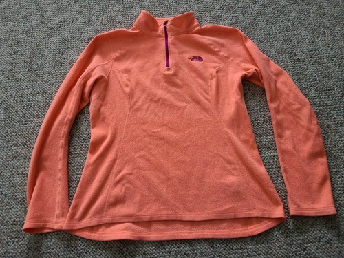Zip Fleece Color Peach Medium 
