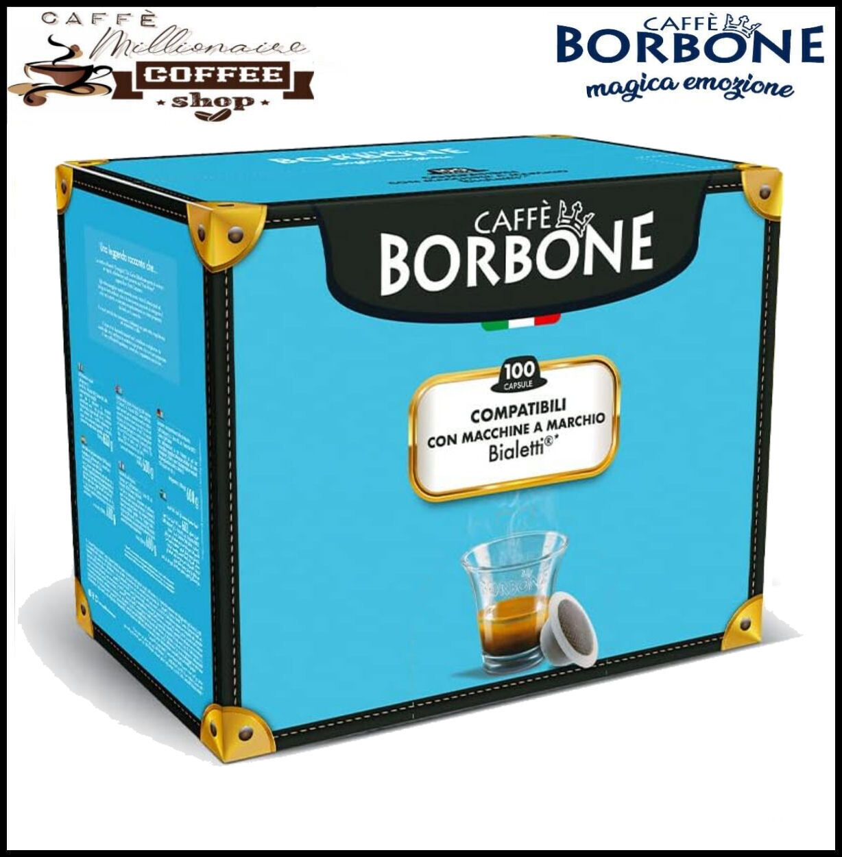 Capsule Caffè Borbone ROSSA Miscela RED Compatibili Macchine Bialetti ®* foto 3