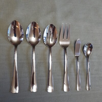 6 Pc. Oneida AVERY Serving Set/Hostess Set Stainless NEW!
