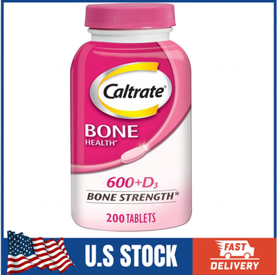 Caltrate 600 Plus D3 Calcium and Vitamin D Supplement Tablets Bone Health Sup...