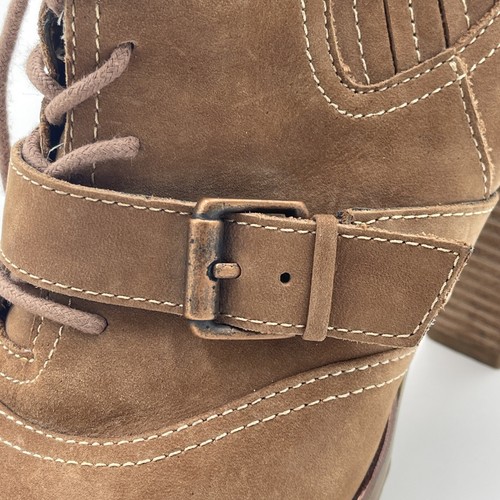 Sofft Windsor Ankle Heel Boots Leather Womens Sz 10M Brown/Tan UrbanGorpcore - Picture 12 of 12