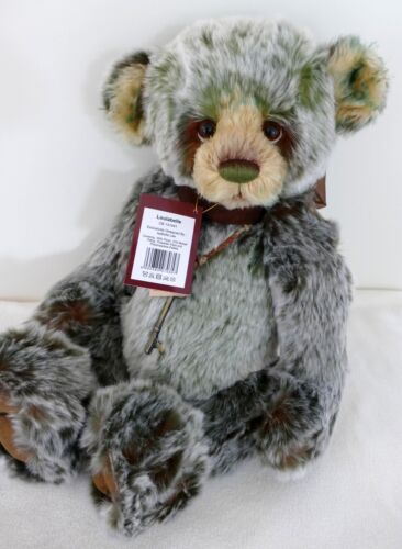 Oso de peluche Charlie Bears Loulabelle retirado de la colección de peluches 2014 - Imagen 2 de 3