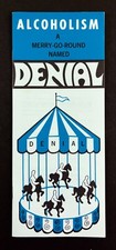 1969 Alcoholism Denial Merry-Go-Round Al-Anon Family Group Vintage Info Brochure