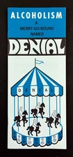 1969 Alcoholism Denial Merry-Go-Round Al-Anon Family Group Vintage Info Brochure