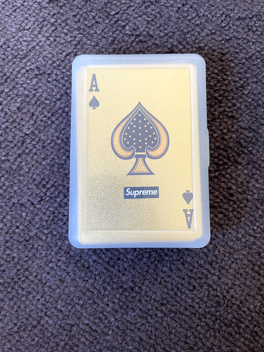 Supreme Gold Foil Playing Cards | eBay