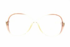 Vintage Terri Brogan 8626 OPTYL Brown Oval Eyeglasses Frame NOS