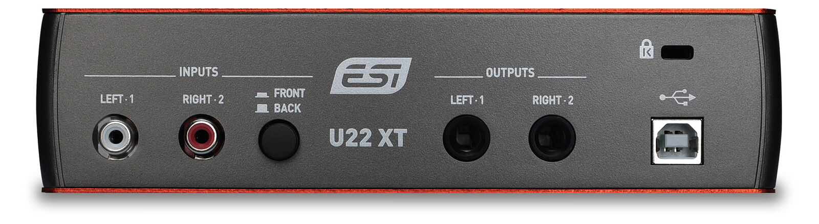 ESI U22 XT USB 2.0 Audiointerface 24-bit Software PC Mac XLR Studio Recording