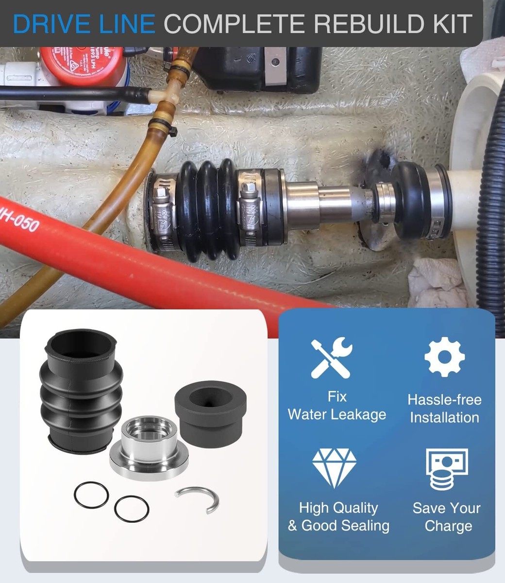 最後の道 Carbon Seal Drive Line Rebuild Repair Kit for SeaDoo SP/SPX/GS/GTX