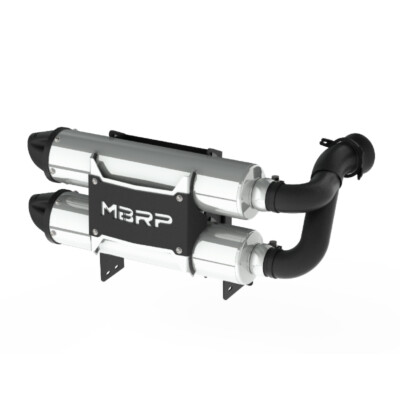Mbrp For 17-19 Can-Am Maverick X3 Dual Slip-On Performance Series Exhaust