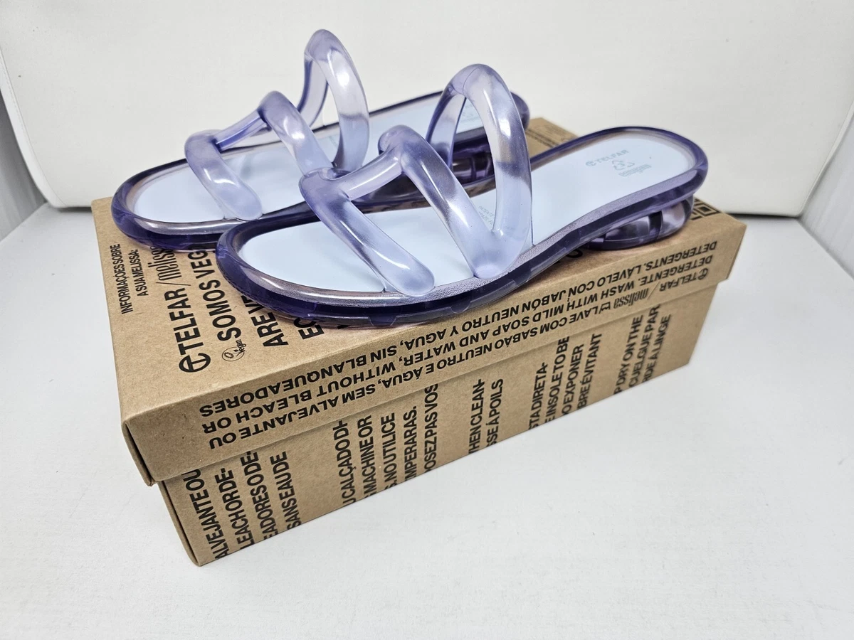 Clear jelly slide sandals 2025