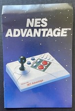 Nintendo NES ADVANTAGE Controller Manual