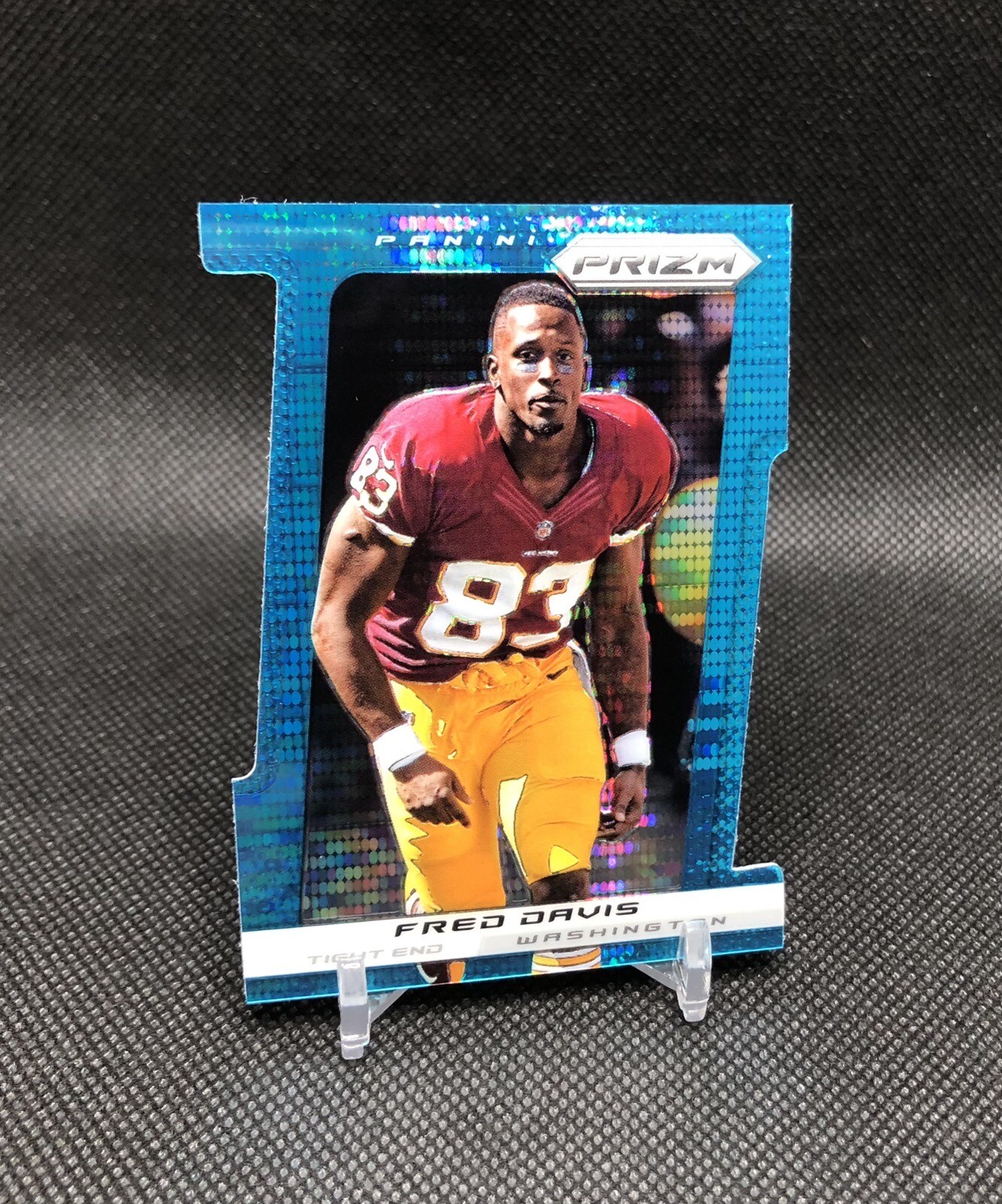 2013 Prizm Fred Davis /15 Die-Cut LIGHT BLUE PRIZM SSP No. 176 “UTICA FRED” 📈📈