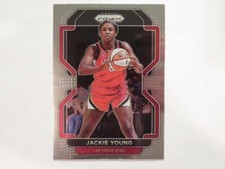 2022 Panini Prizm Basketball WNBA Jackie Young Base Card #7 Aces NM-M!