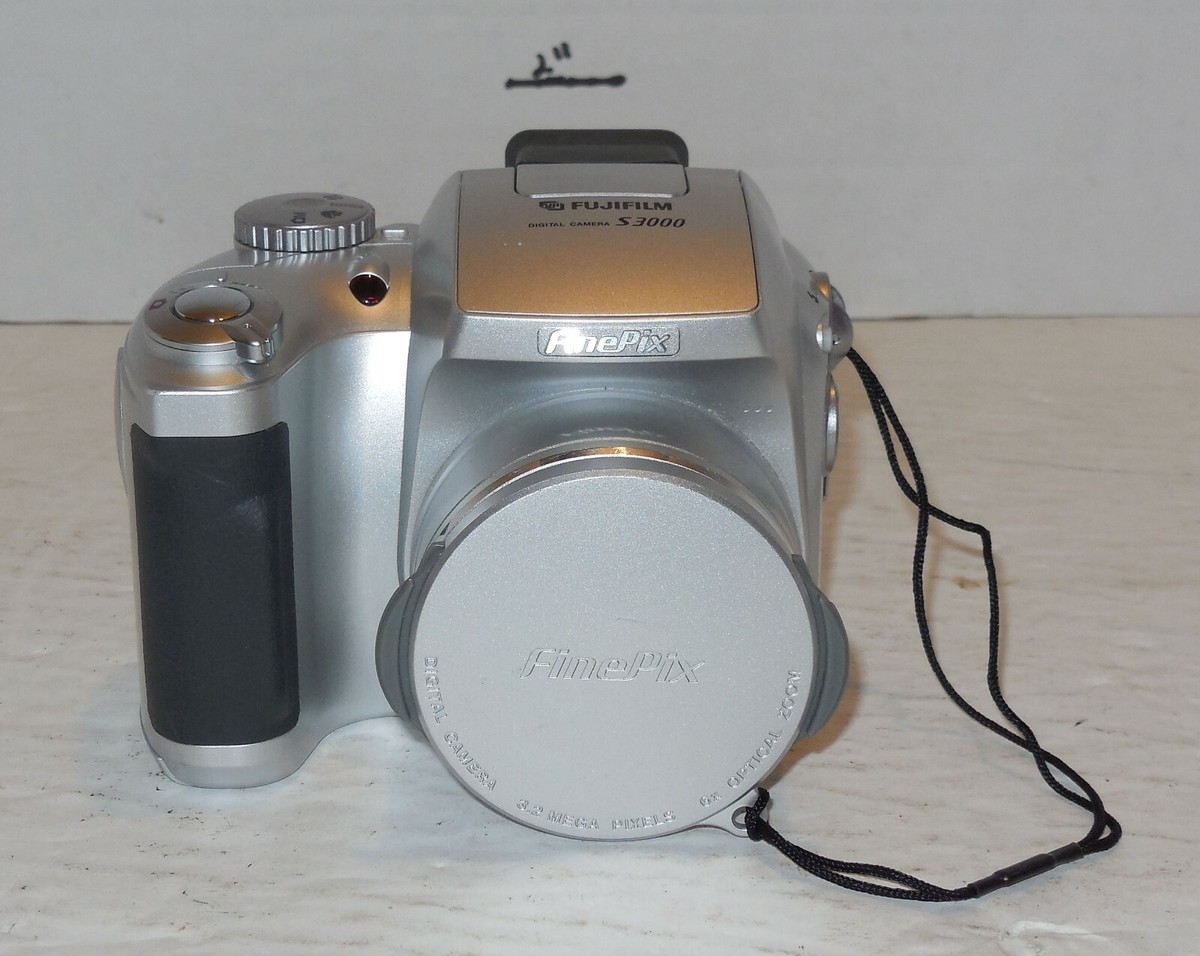 Fujifilm FinePix S Series S3000 3.2MP Digital Camera - Silver