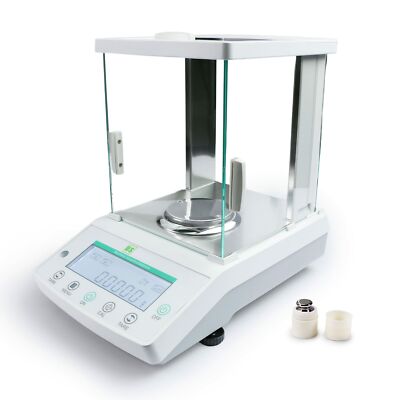 U.S. Solid Analytical Balance 220 x 0.0001 g 0.1mg Scale For Powder And Liquid