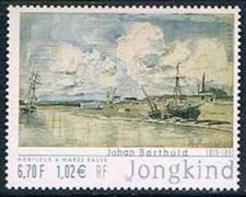 France 2001 yt n°3429 MNH ** Johan Barthold Jongkind