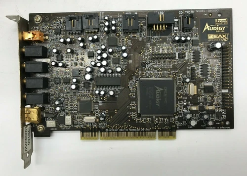 CREATIVE SB0090 SOUND BLASTER AUDIGY SB1394 EAX ADVENCED HD PCI # GK1895
