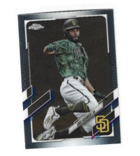 2021 Topps Chrome Refractor Gold #112 Eric Hosmer  1st base San Diego Padres