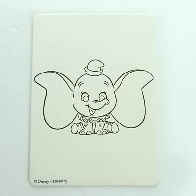 Dumbo 2023 Card Fun 1/1 Disney 100 Carnival  Paper Sketch Card D100-PR75