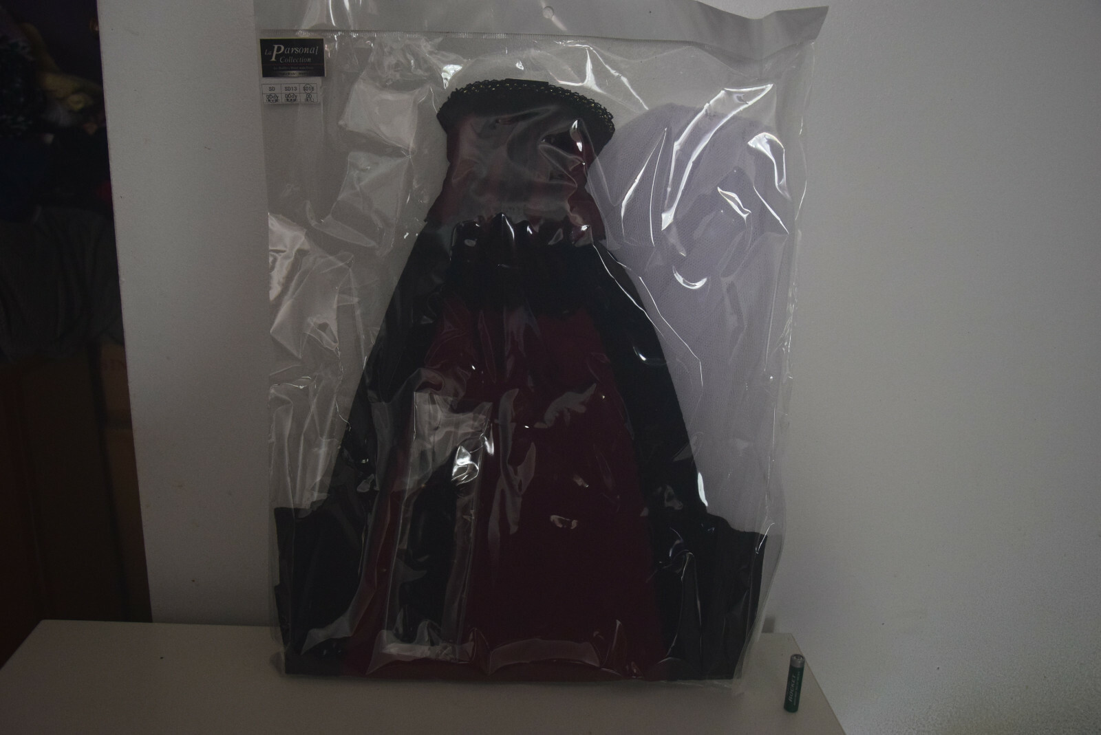 Robe du Soir Rouge BJD Volks Tenue d'Exception pour Shooting Photo SD16 et DDdy