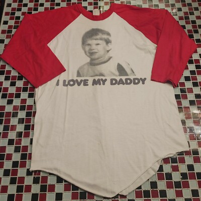 Vtg 80's ~ Computer Printer Graphic ~ LARGE Raglan T-shirt ~ IBM Apple Nerd Geek