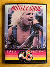 Motley Crue - Us Festival 1983 Live DVD Vince Neil Nikki Sixx