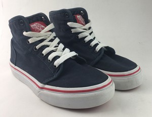 vans branco e vermelho