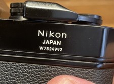 Rare ELW : APP Mint Nikon Nikomat ELW EL W Black Film Camera Body From Japan