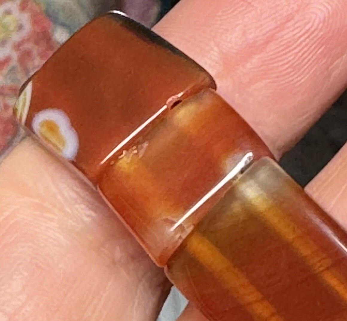 Gemstone Stretch Elasticated  Panel Cuff Bracelet… - image 5