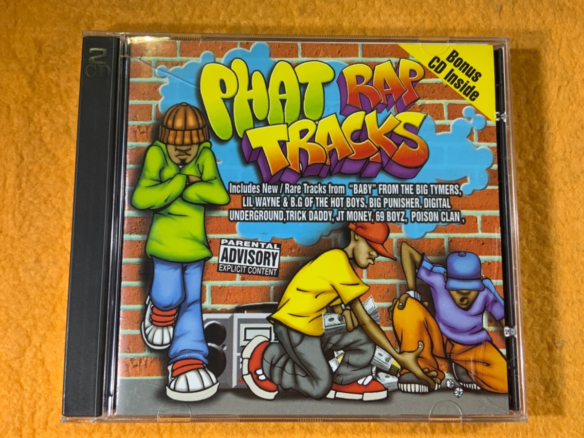 Os Bocas Do Rap - Fatos Ocorridos ヒップホップ O6-100 PHAT RAP TRACKS + BONUS CD - PARENTAL ADVISORY - 2000 - CD