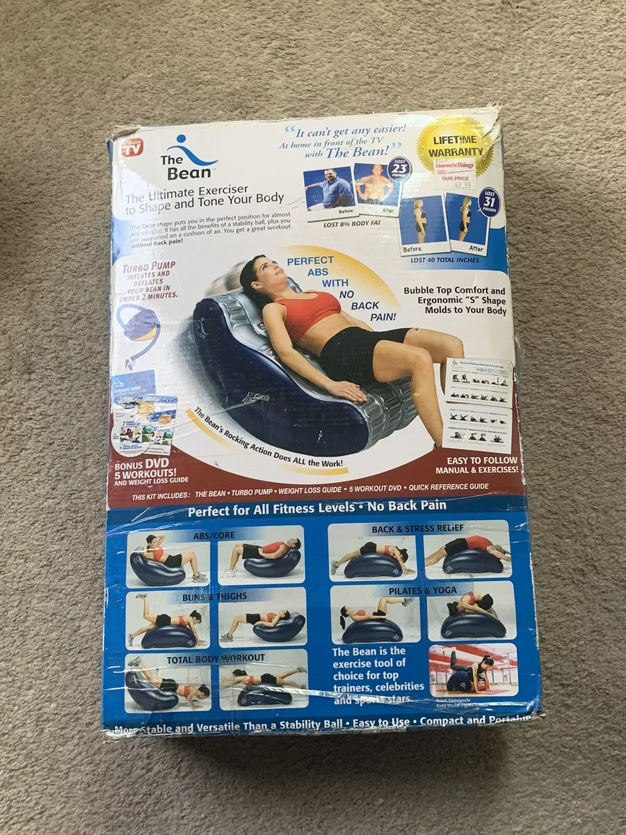 The Bean Deluxe Flex 10 Combo Ab Exerciser Resistance Workout Inflatable