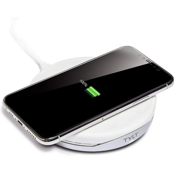 Crest TYLT Convertible Charging Pad Stand Fastest Wireless Charger White - Image 2 of 4