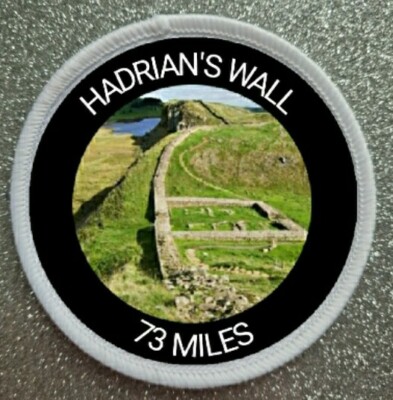 3'' Hadrianswall britisch römisch Wahrzeichen Sublimation Eisen/Aufnähen Patch Abzeichen