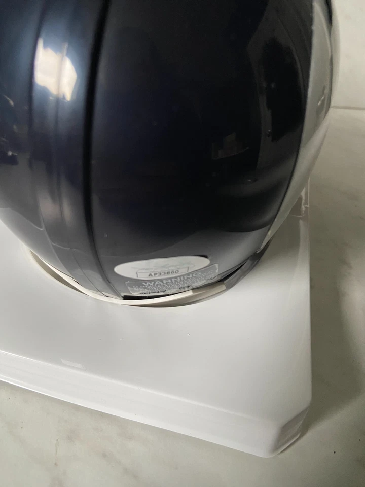 PUKA NACUA SIGNED LA LOS ANGELES RAMS NFL MINI HELMET BYU COUGARS JSA - Image 3 of 3