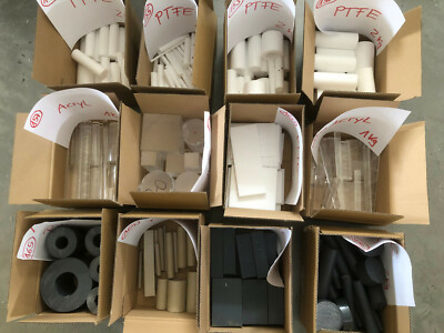 Reste PTFE Acrylglas Kunststoff Rest Paket Teflon Rest Rundstab
