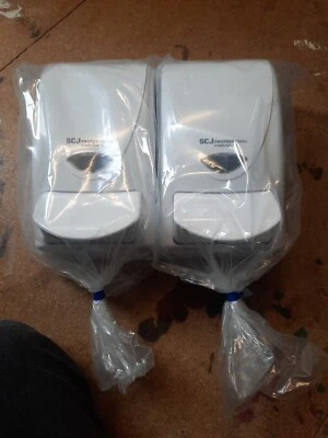 Soap Dispensers 1 Ltr Deb SCJ Professional Proline Curve Plastic White X 4