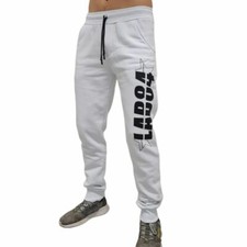 Lab84 Long Tracksuit Pants Winter Sweatshirt F21 PNTM1002 White