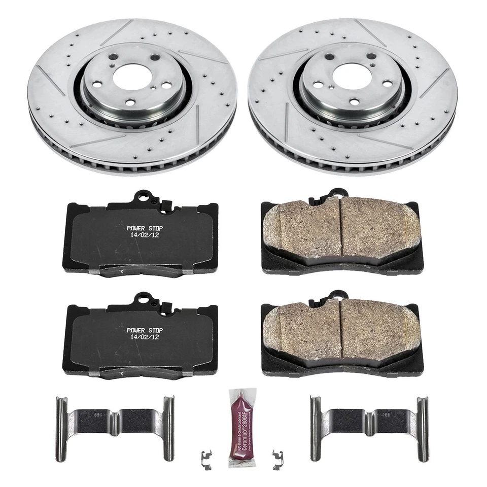 PowerStop K4634 Brake Kit For Lexus GS350 2007-2011 Front Foto 2 de 4