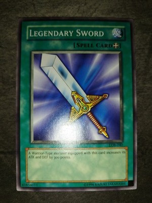 Yu-Gi-Oh! Legendary Sword LOB-040 englisch Schwert der Legende - Near Mint 