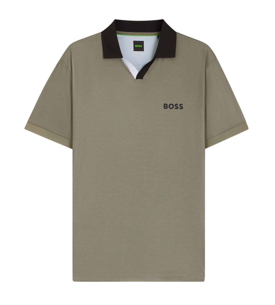 HUGO BOSS OLIVE MENS POLO SHIRT PALLE TOC 50543348334
