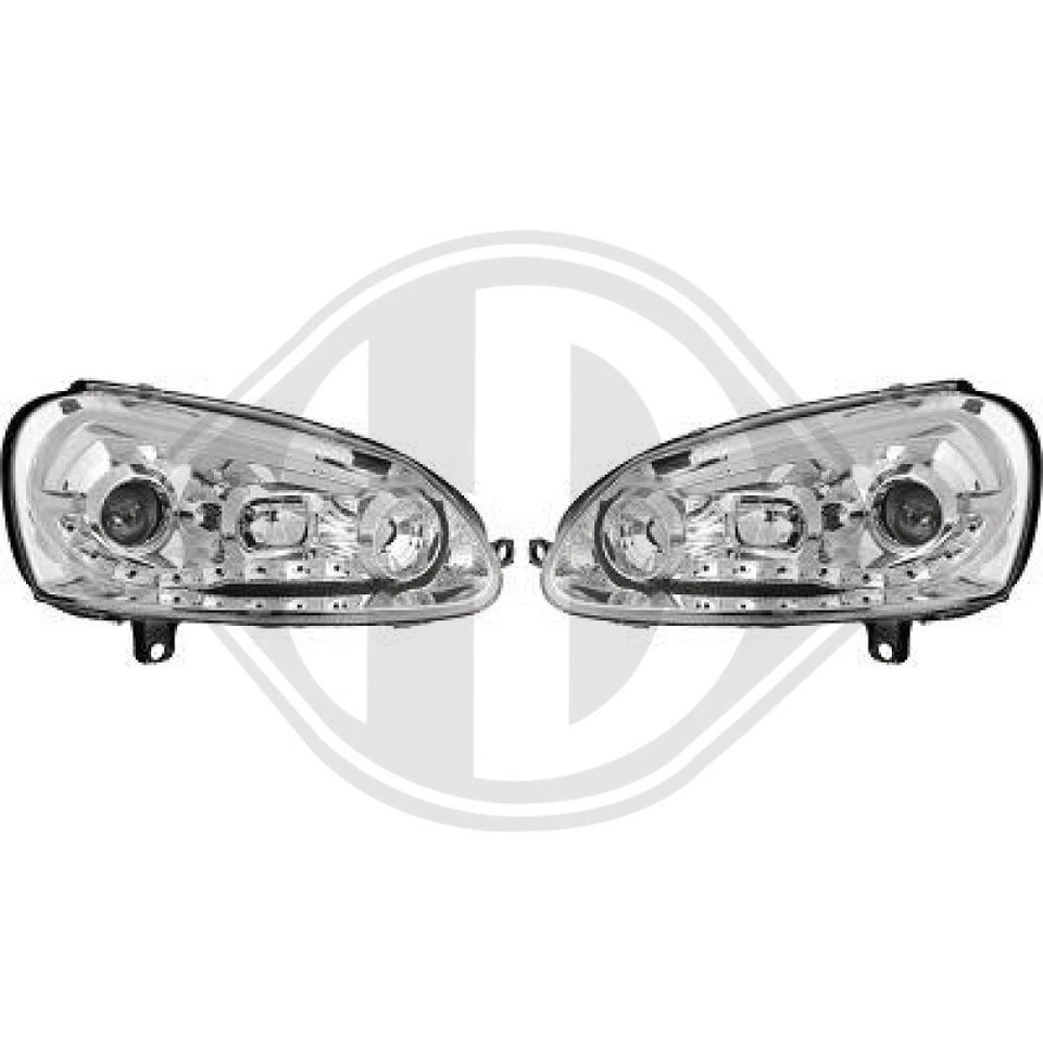DIEDERICHS Scheinwerfersatz Halogen links rechts für VW Golf V 1K1 1K5 - Bild 1 von 1