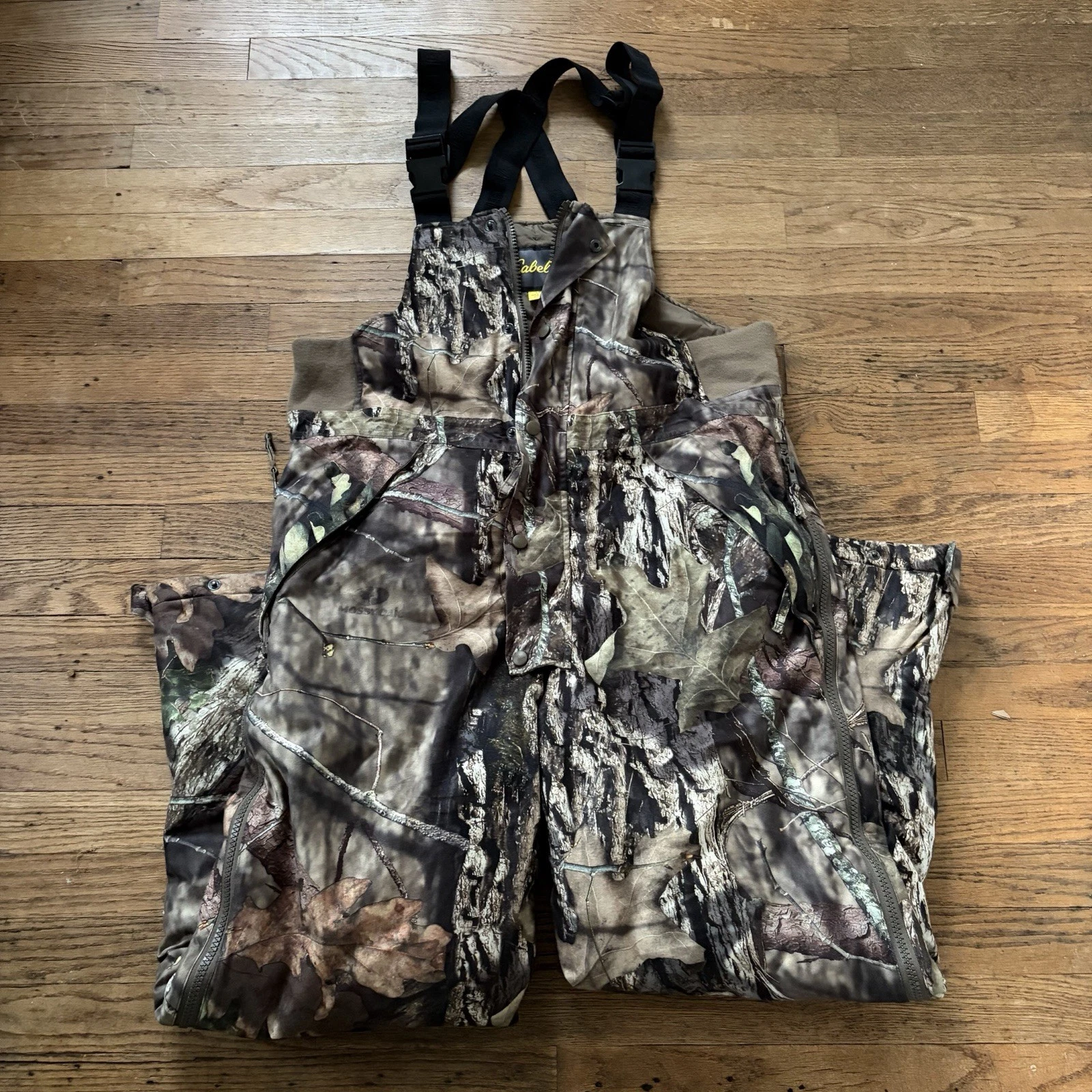 Cabelas Overalls Mens Large Mossy Oak Camo Hunting Outdoor Bibs
Opens in a new window or tab