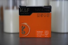 K&F Concept Black Diffusion 1/8 49mm Lens Cap