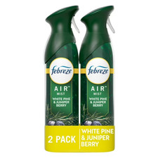 Febreze White Pine  Juniper Limited Edition Air Freshener Spray 2 Pack
