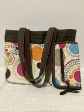 Thirty-One Purse  Wallet, Handle 18 in, Purse 9x 10 in, Wallet Has Spot