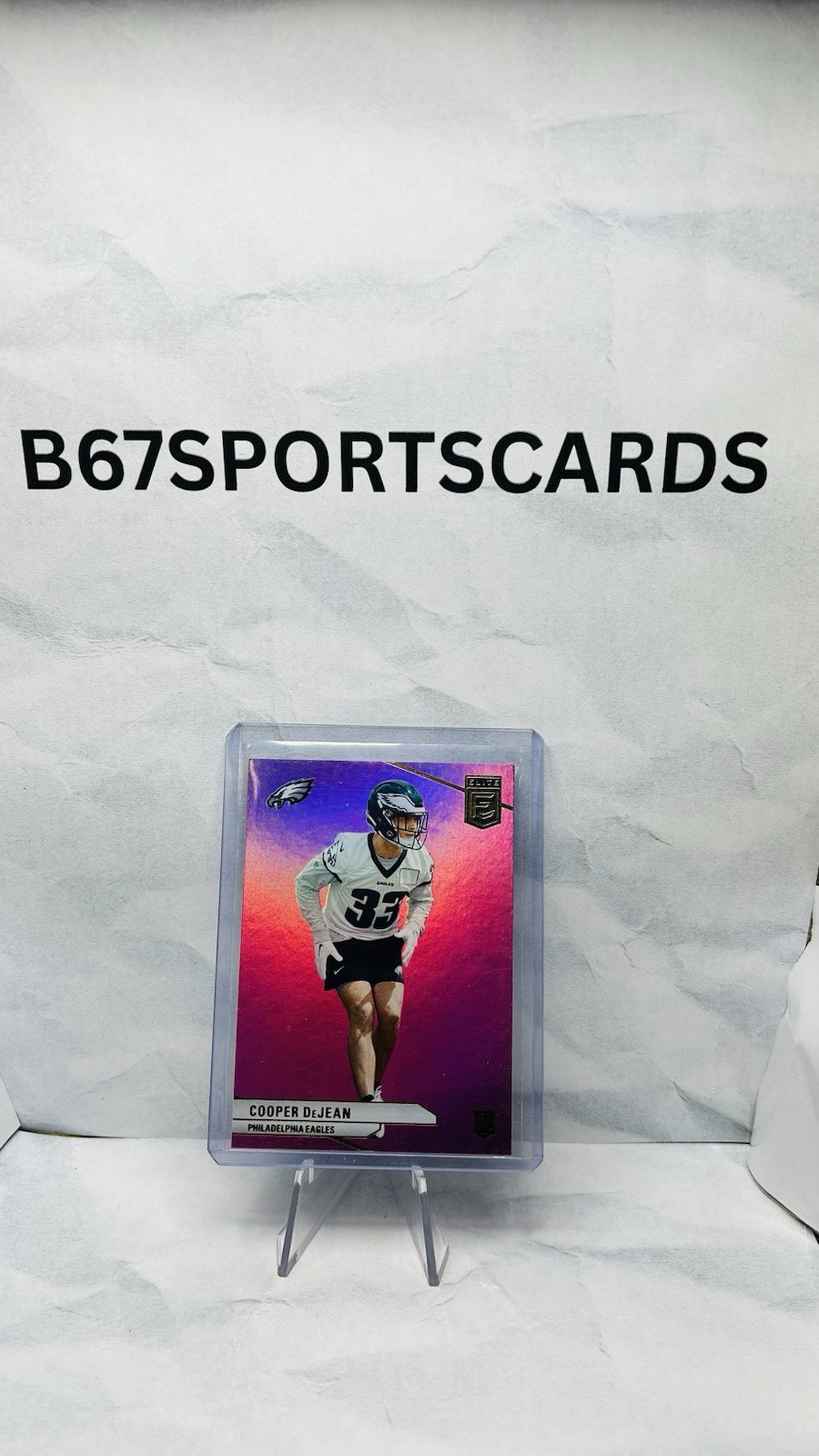 2024 Panini Donruss Elite - Rookies Cooper DeJean #171 Pink (RC)